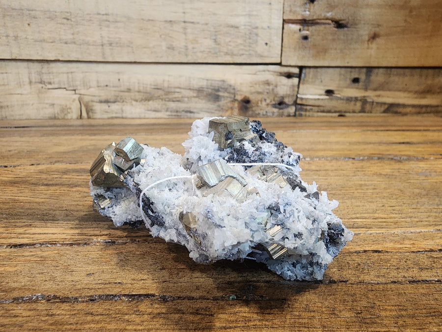 Pyrrhotite Quartz Sphalerite Calcite Galena Cluster
