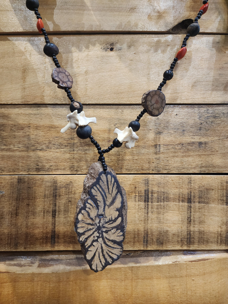 Necklace Ayahuasca beaded