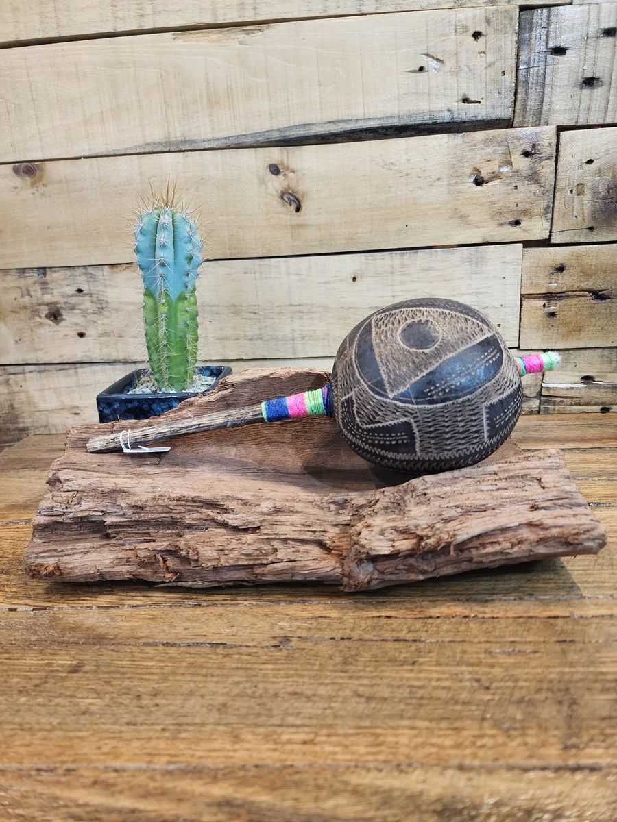 Rattle Simple - Shamanic Handcrafted - Shipibo
