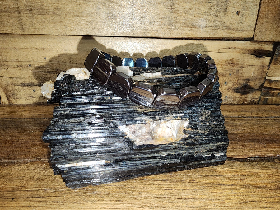 Crystal Bracelets - Hematite