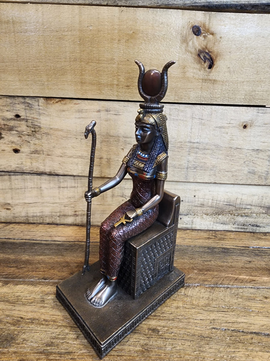 Statue - Isis - Goddess Of Fertility & Motherhood - Sitting