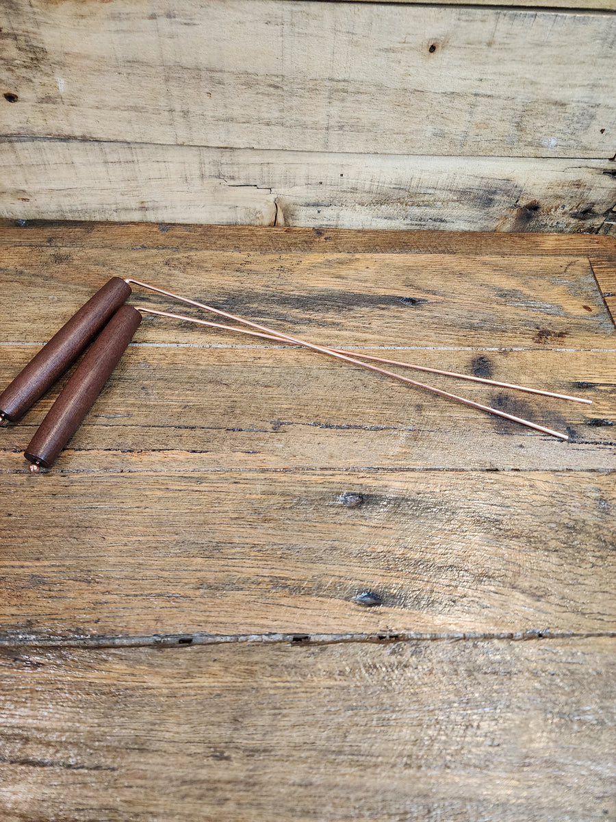 Wooden handle Rods