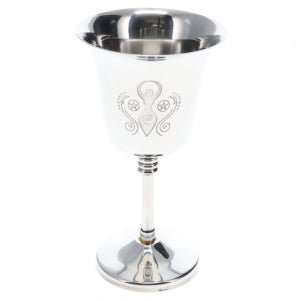 Chalice - Stainless Steel - 8cm x 15cm - Assorted