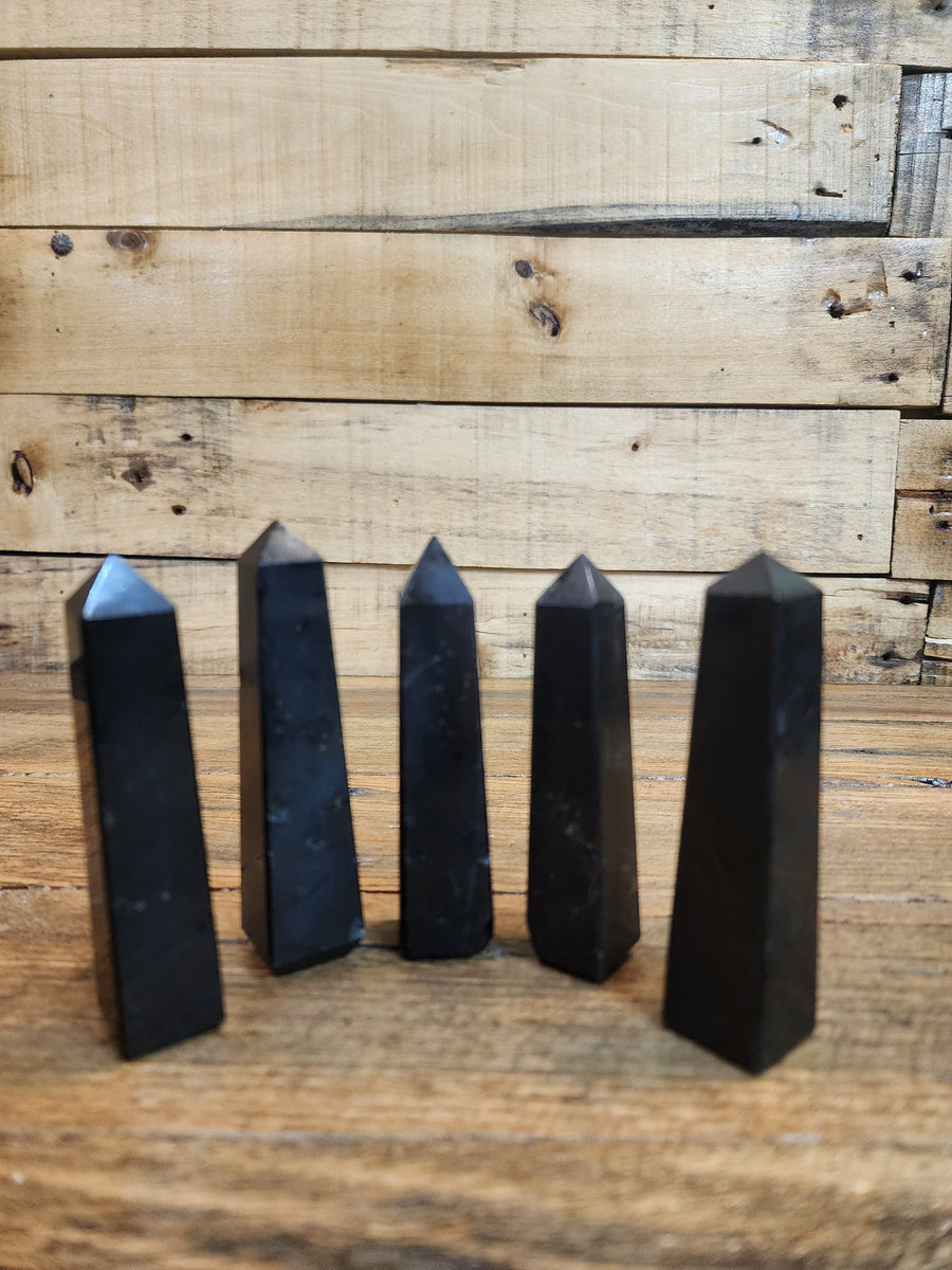 Black Tourmaline Generator Tower - 4 side