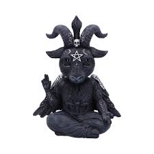 Statue - Sitting Baphomet Goat