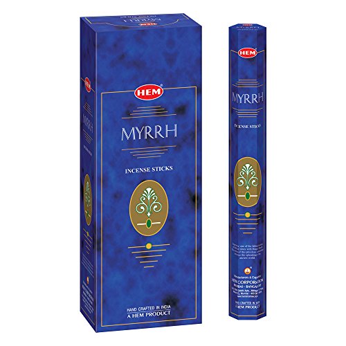 Myrrh Garden incense sticks- hem tall