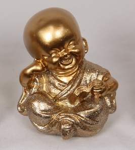 Lucky Gold Buddha Assorted 7cm