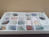 crystal box- 24 different raw crystals