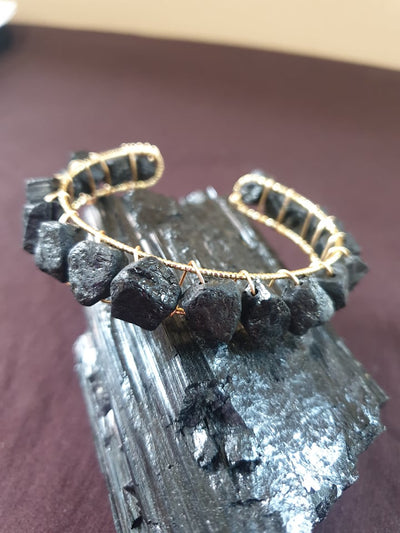 Chip Stone Cuff Bracelet Assorted