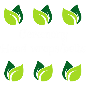 Ceremony head wraps/belts