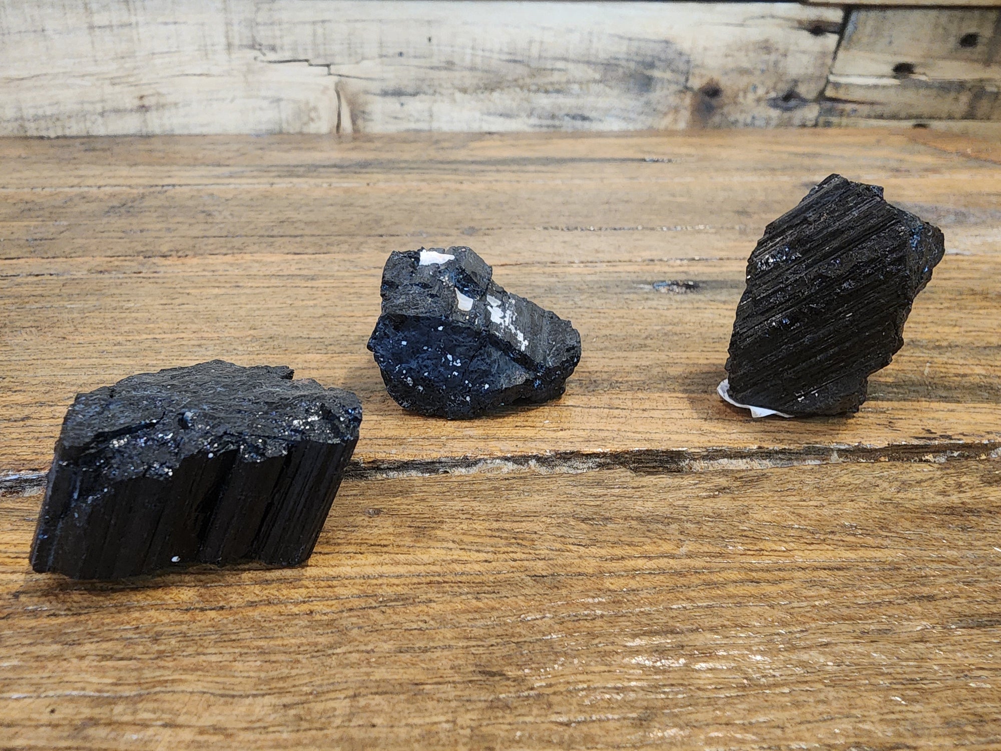 Assorted Raw Black Tourmaline