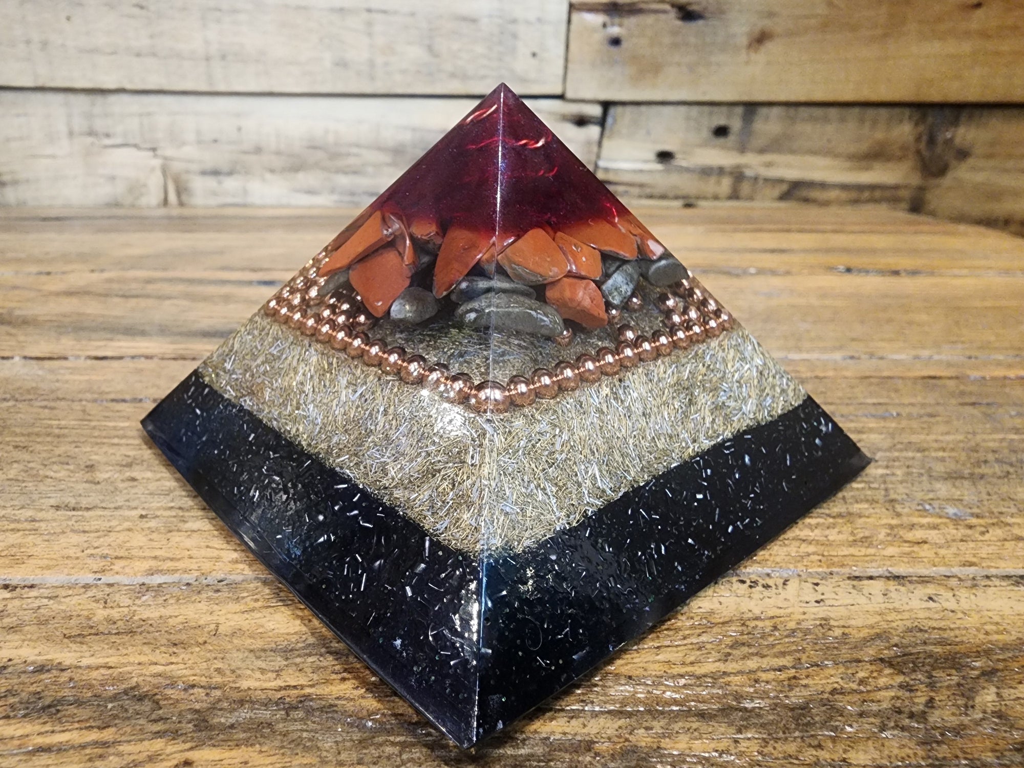 Assorted Orgonite Pyramid