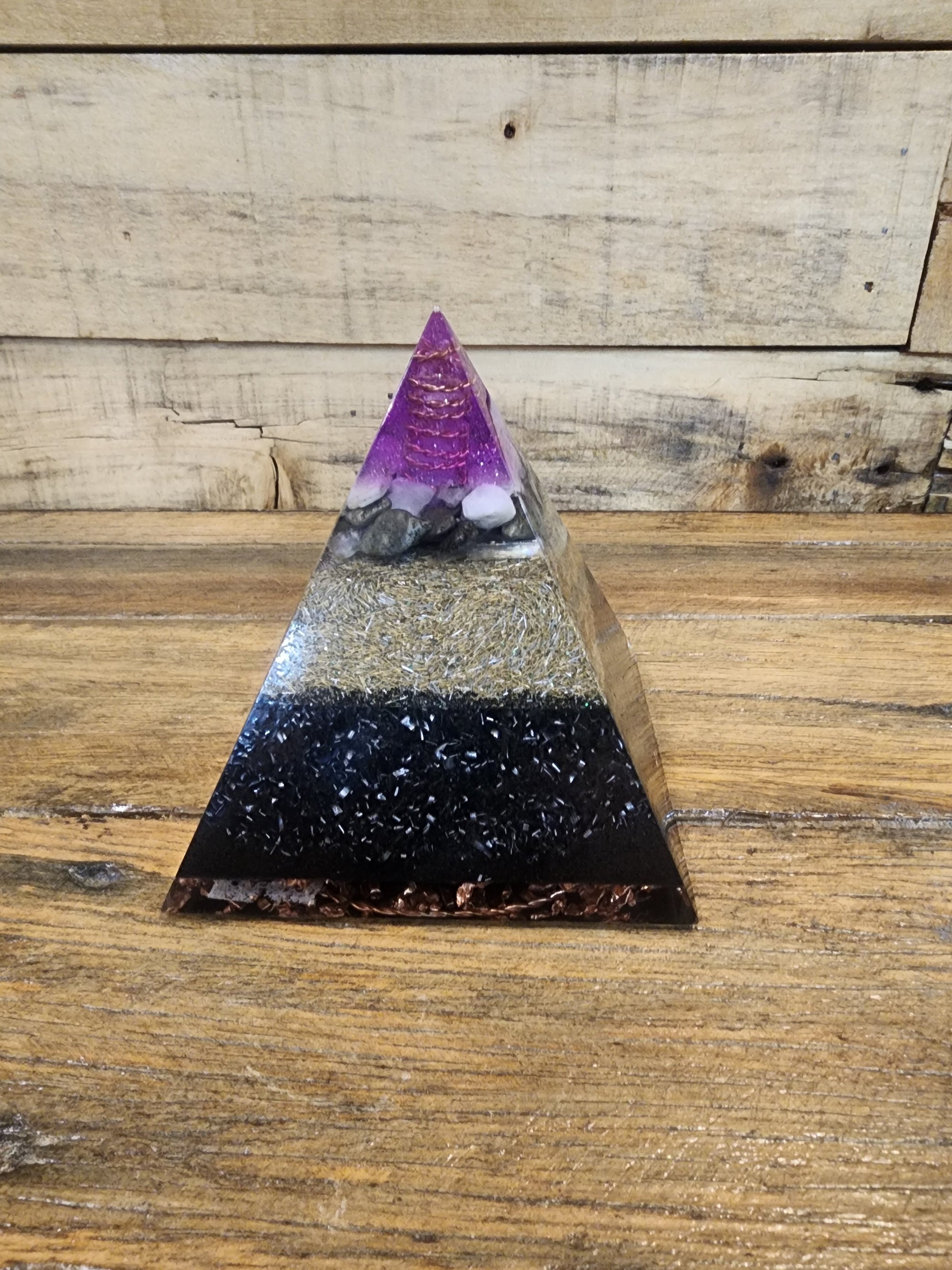 Assorted Orgonite Pyramid