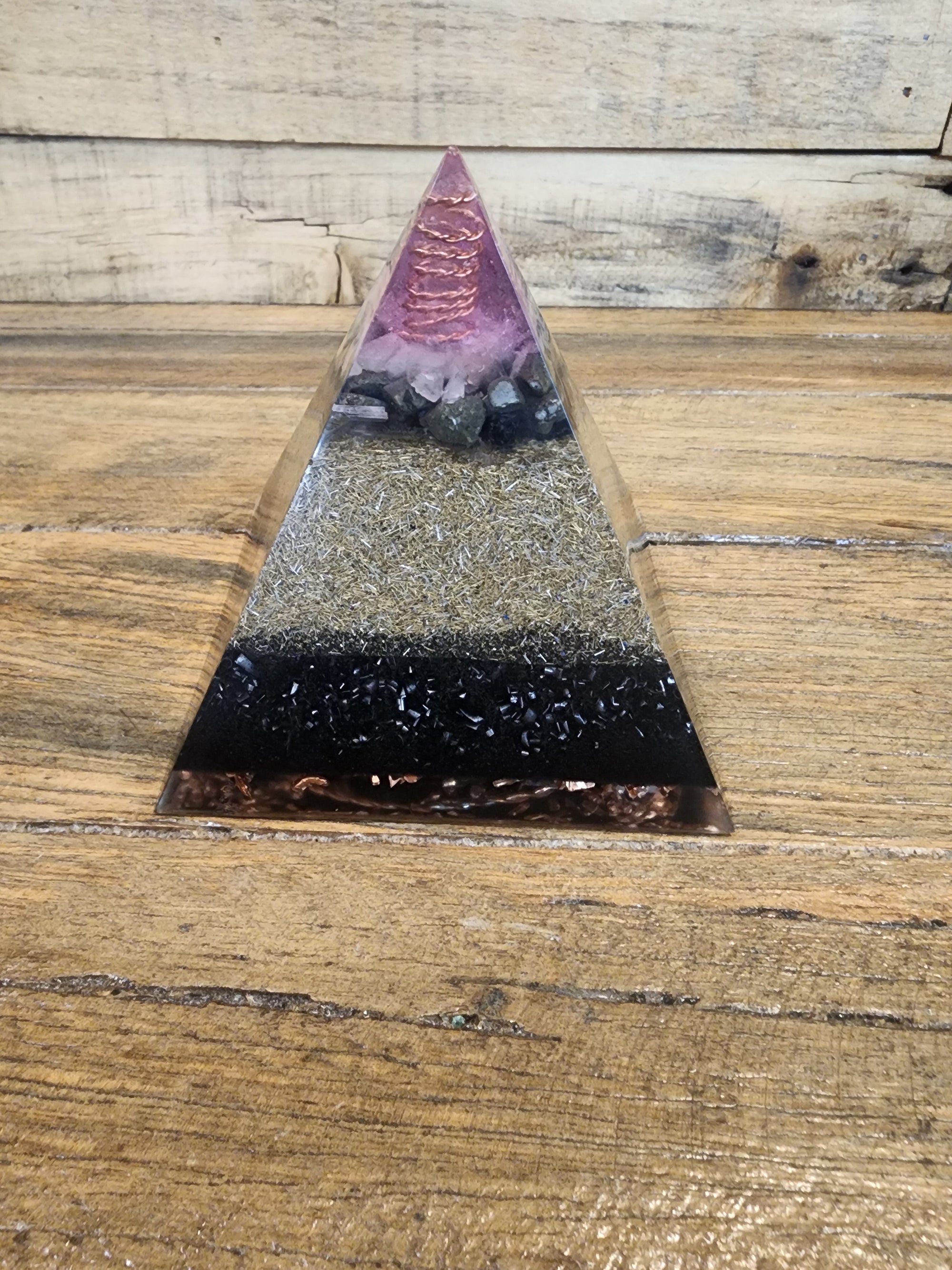 Assorted Orgonite Pyramid