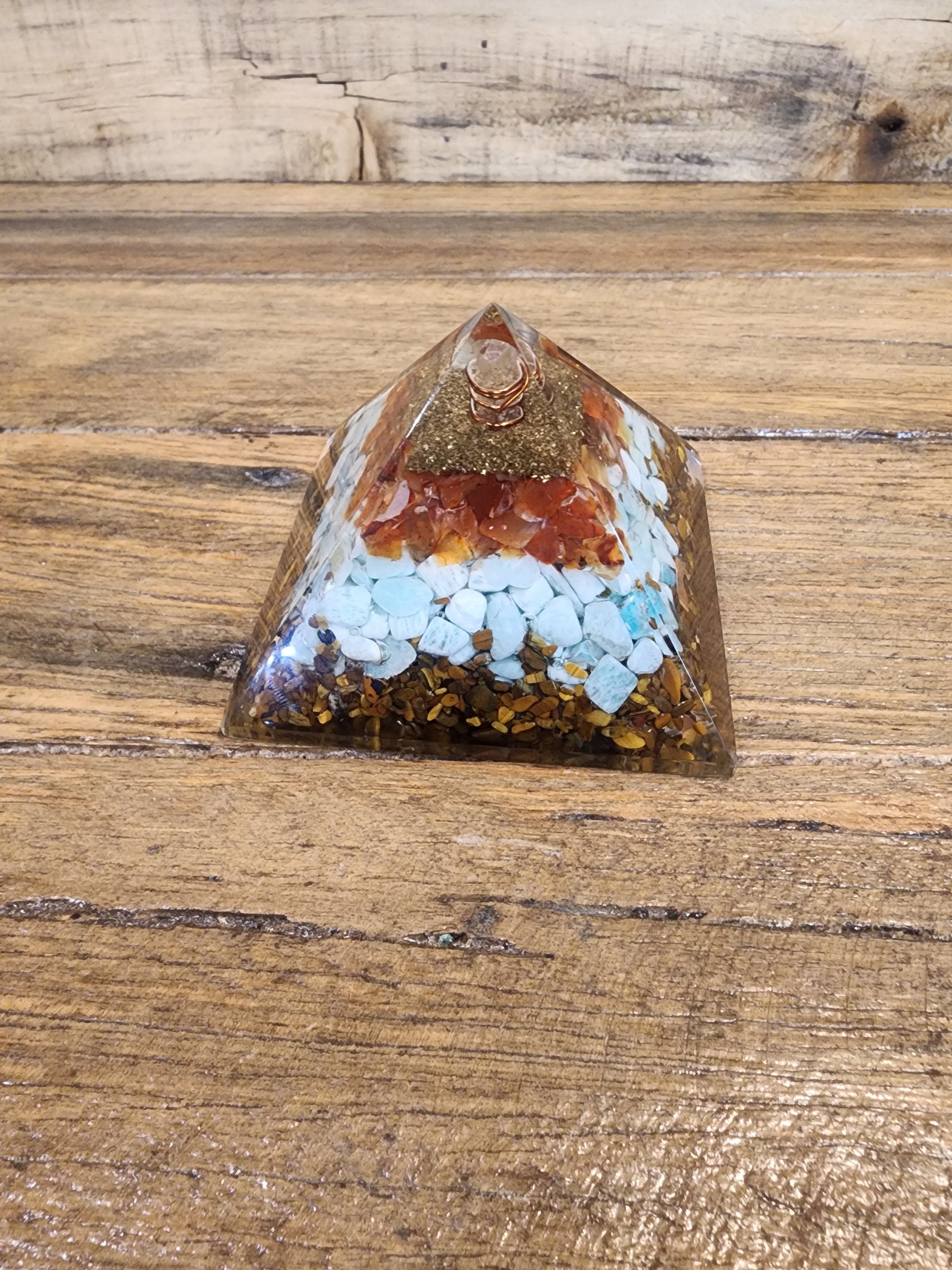 Assorted Orgonite Pyramid