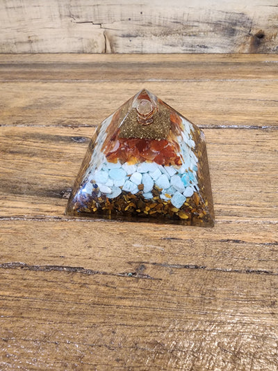 Assorted Orgonite Pyramid