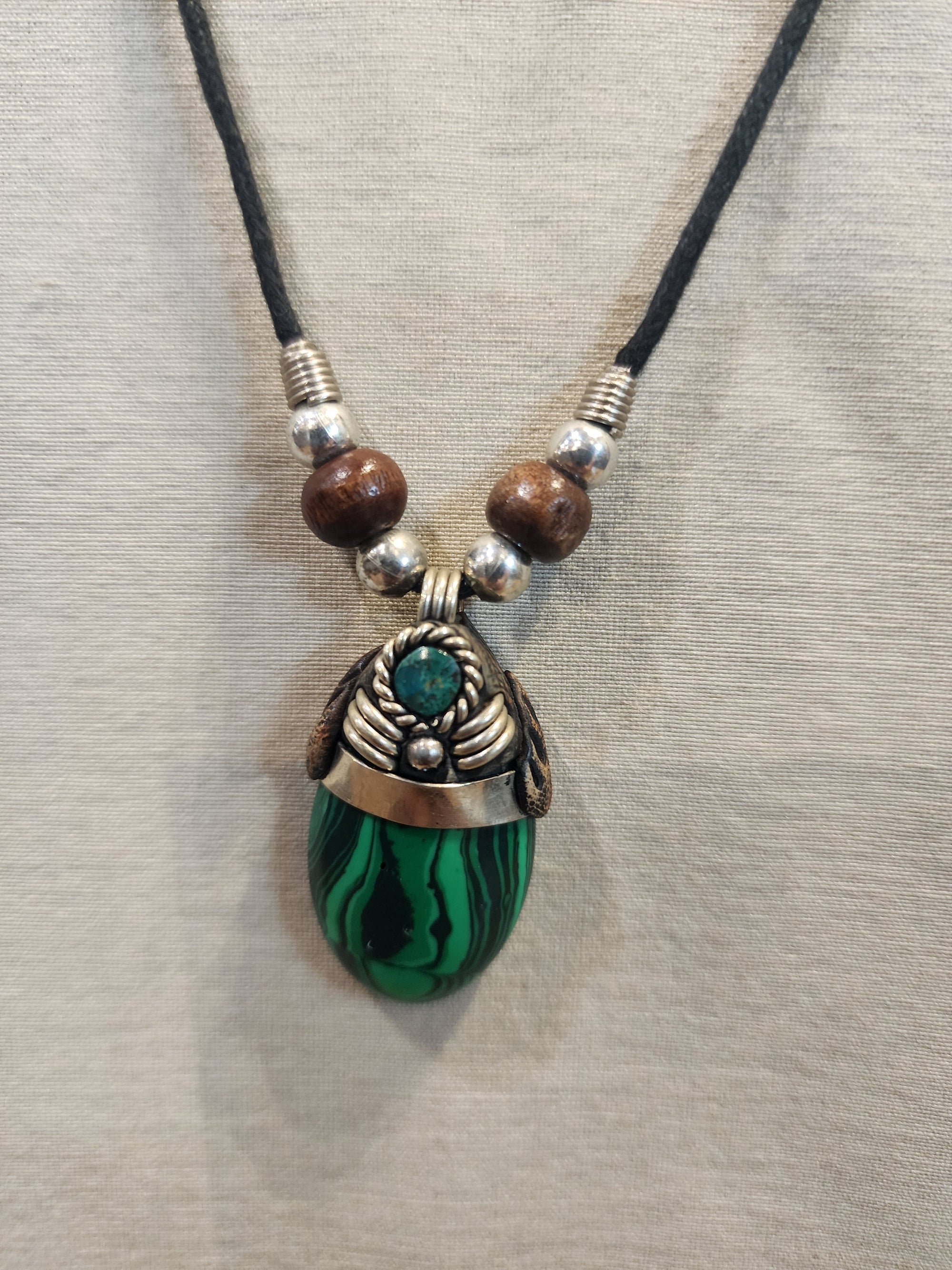 Pendants Clay & Silver Iquitos