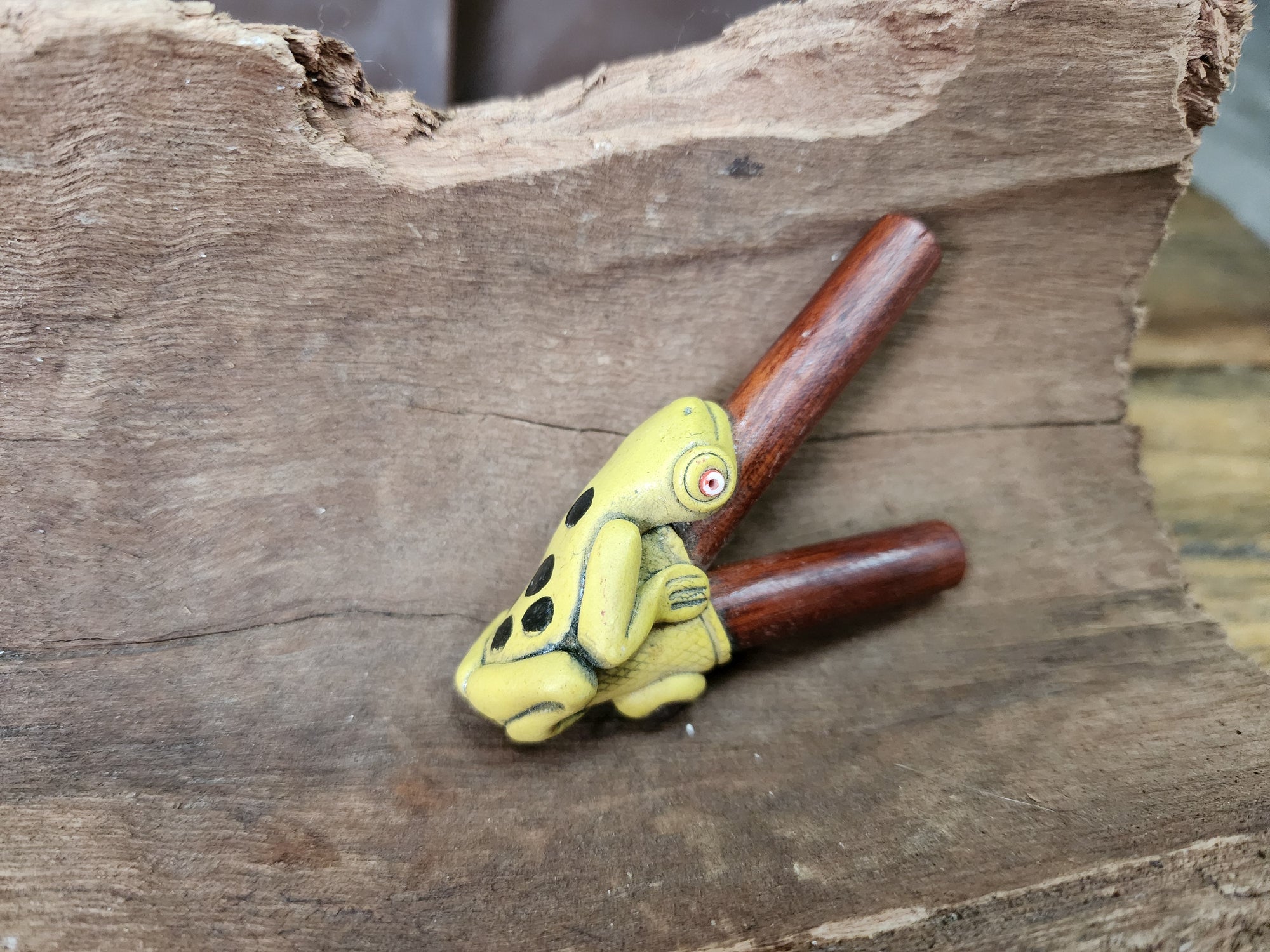 Kuripe Rapé Applicator Animals