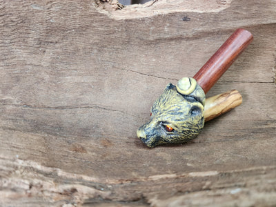 Kuripe Rapé Applicator Animals