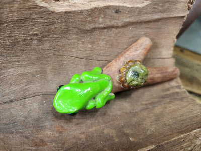 Kuripe Rapé Applicator Animals