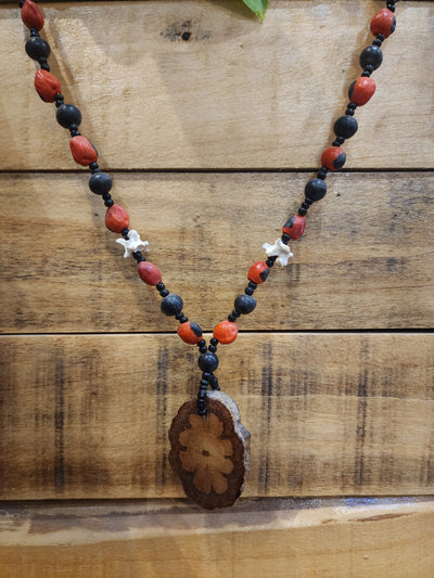 Necklace Ayahuasca beaded