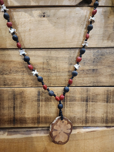 Necklace Ayahuasca beaded