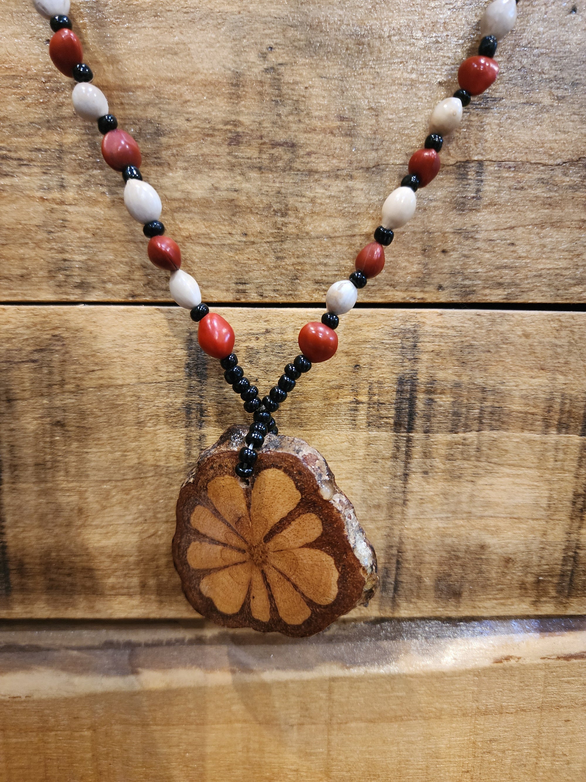 Necklace Ayahuasca beaded