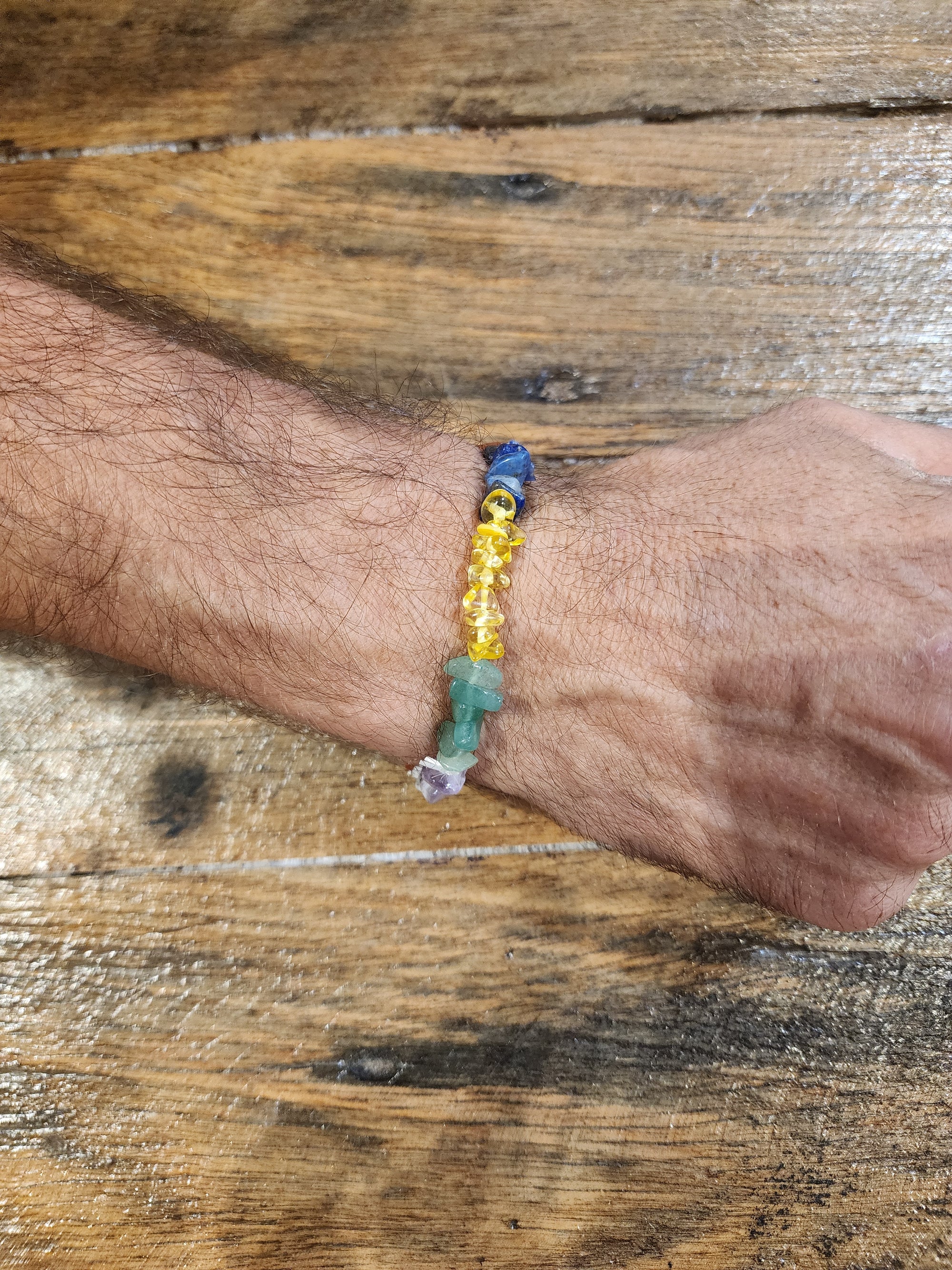 Chip Stone Bracelet