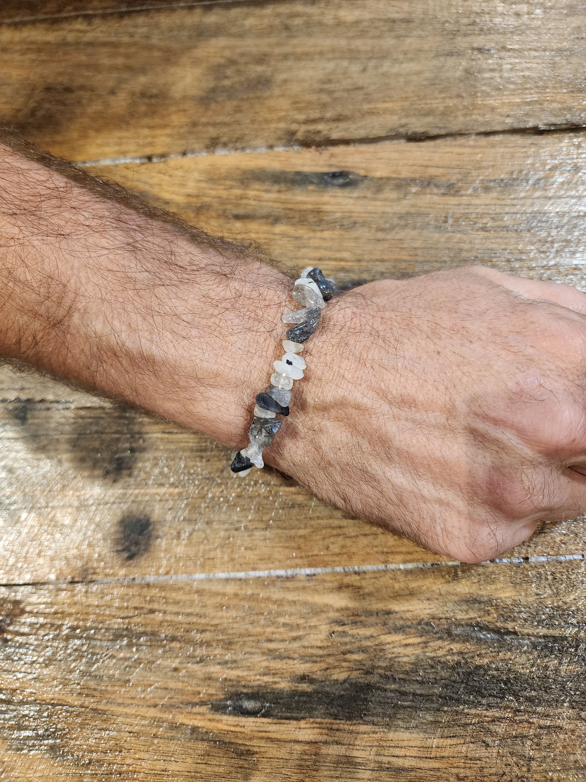 Chip Stone Bracelet