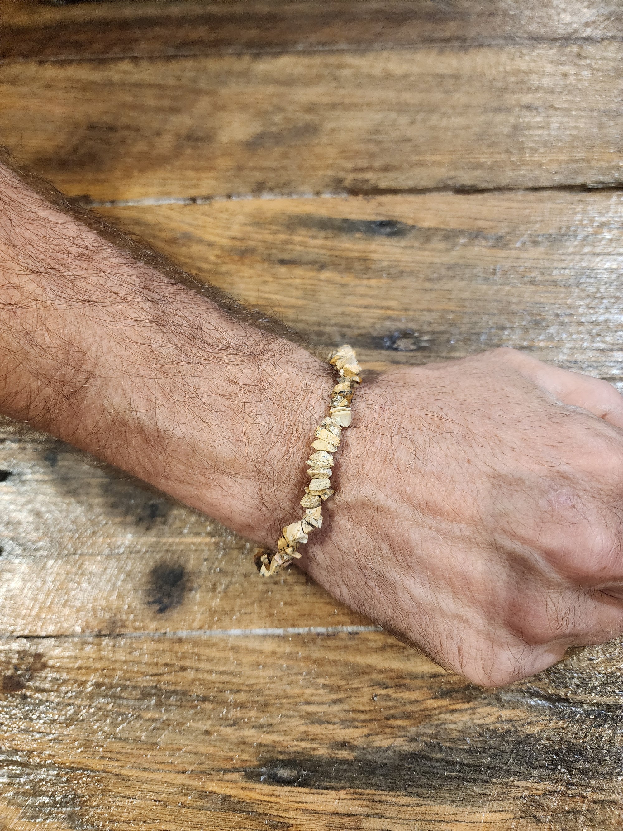 Chip Stone Bracelet