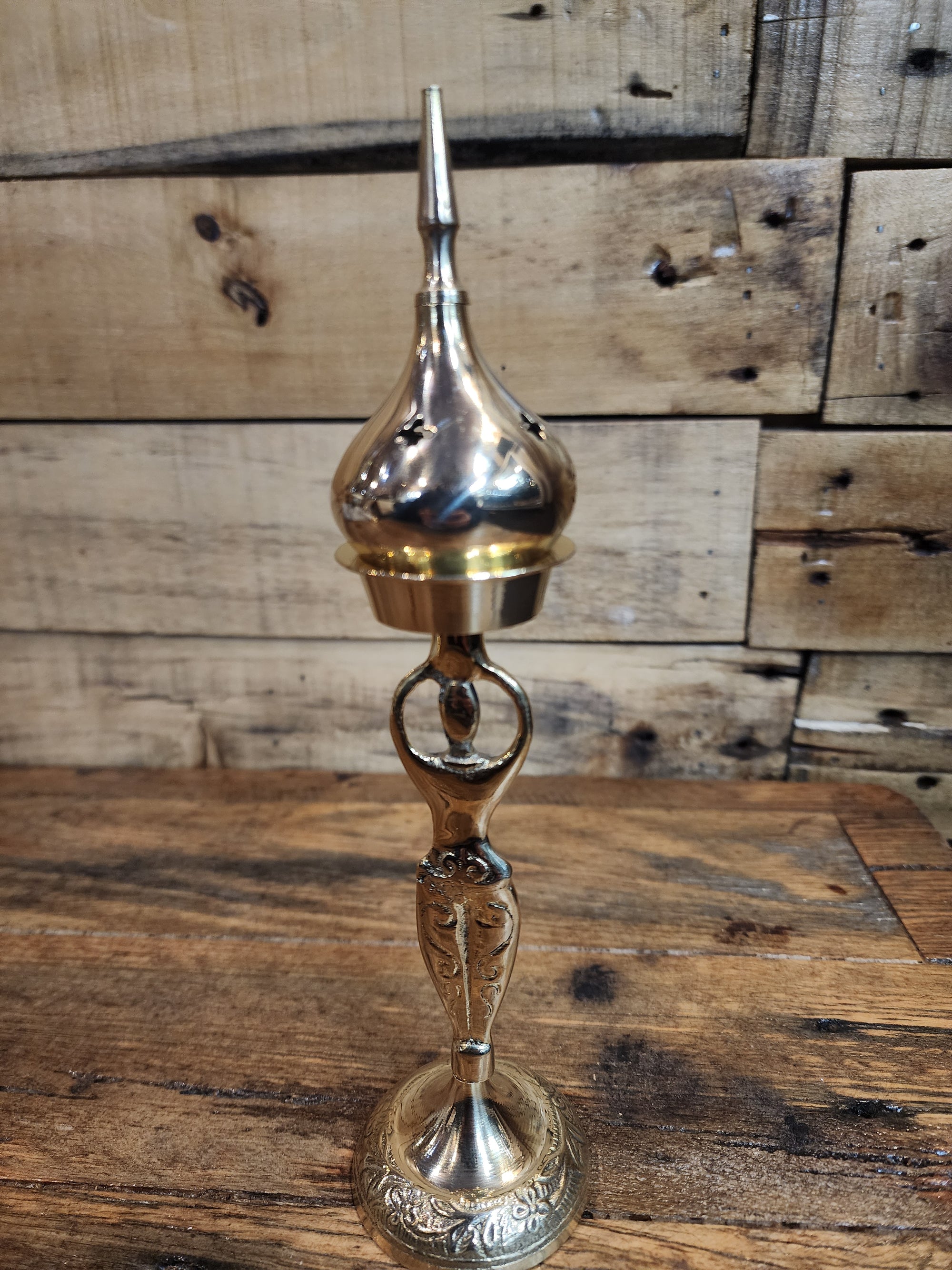 Brass Charcoal Burner - Dhoop Cone - Assorted