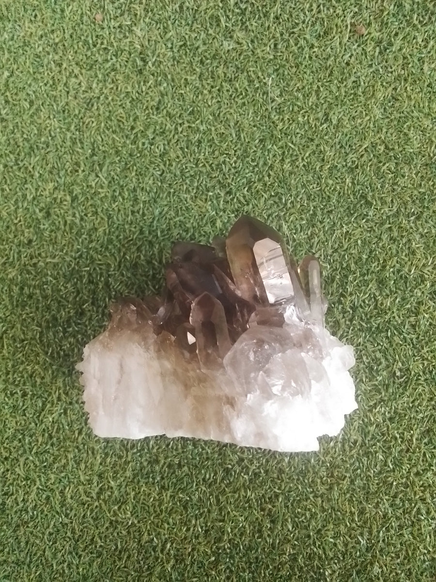 Crystal - AAA Smokey Quartz Cluster 515g