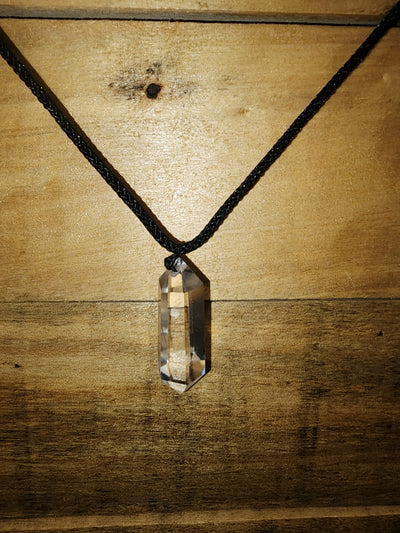 Crystal Double End Terminator Necklace