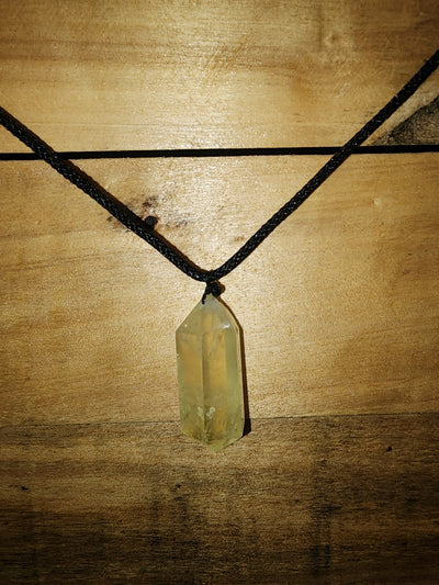Crystal Double End Terminator Necklace