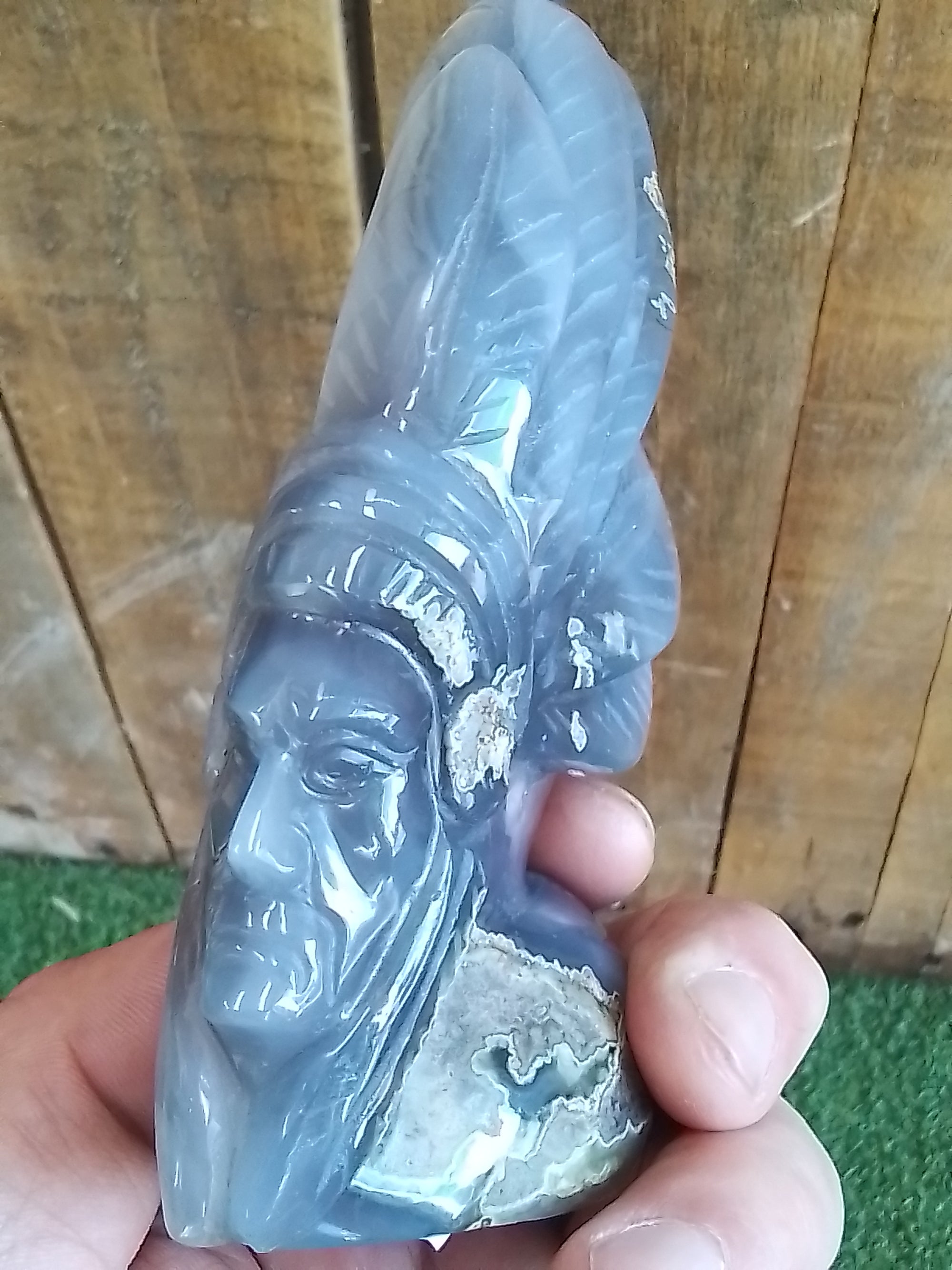 Chief side head Agate