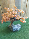 Crystal tree carnelian and amethyst