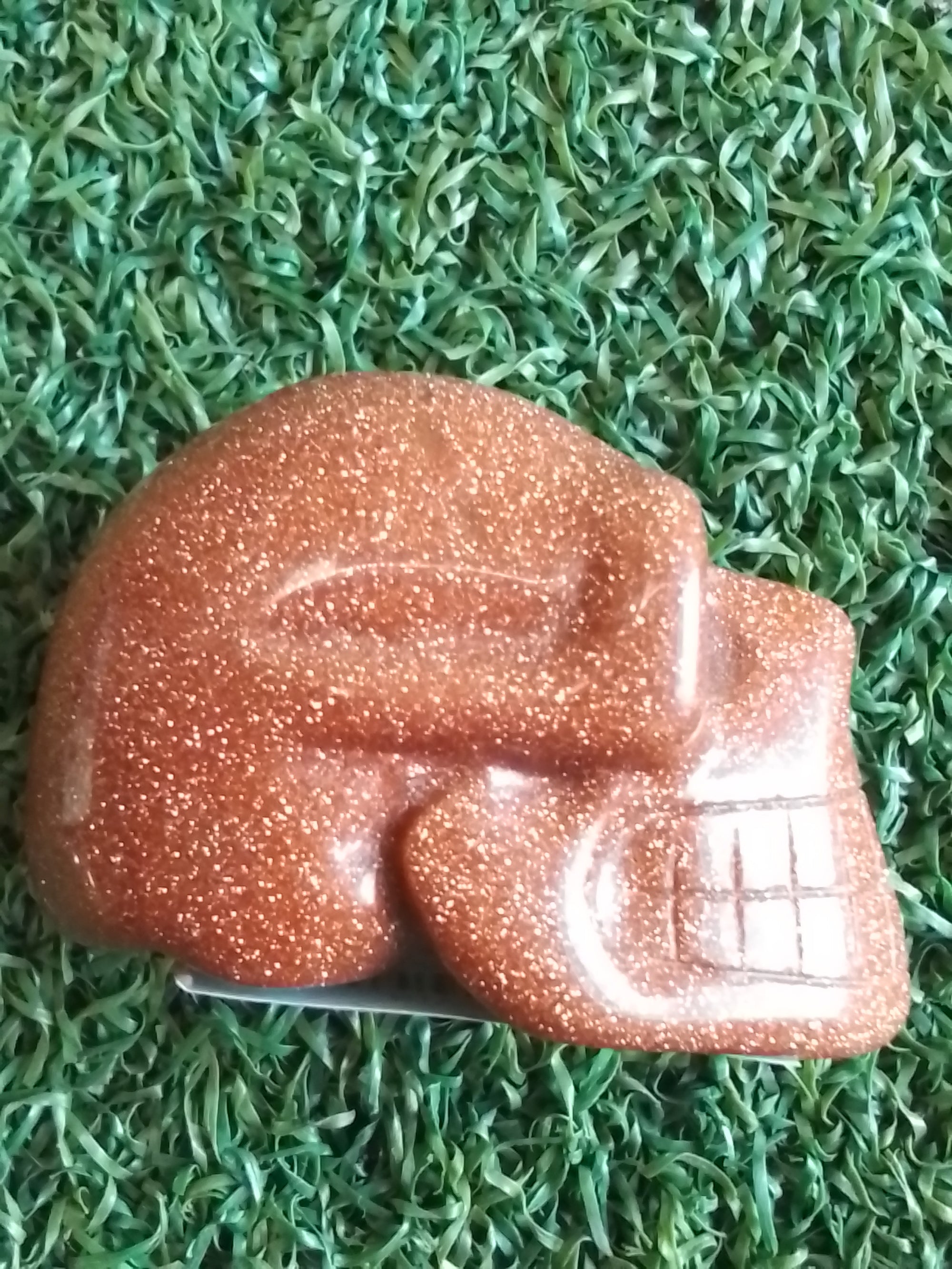 goldstone Crystal skull 5cm