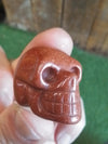 Goldstone skull 3.5cm