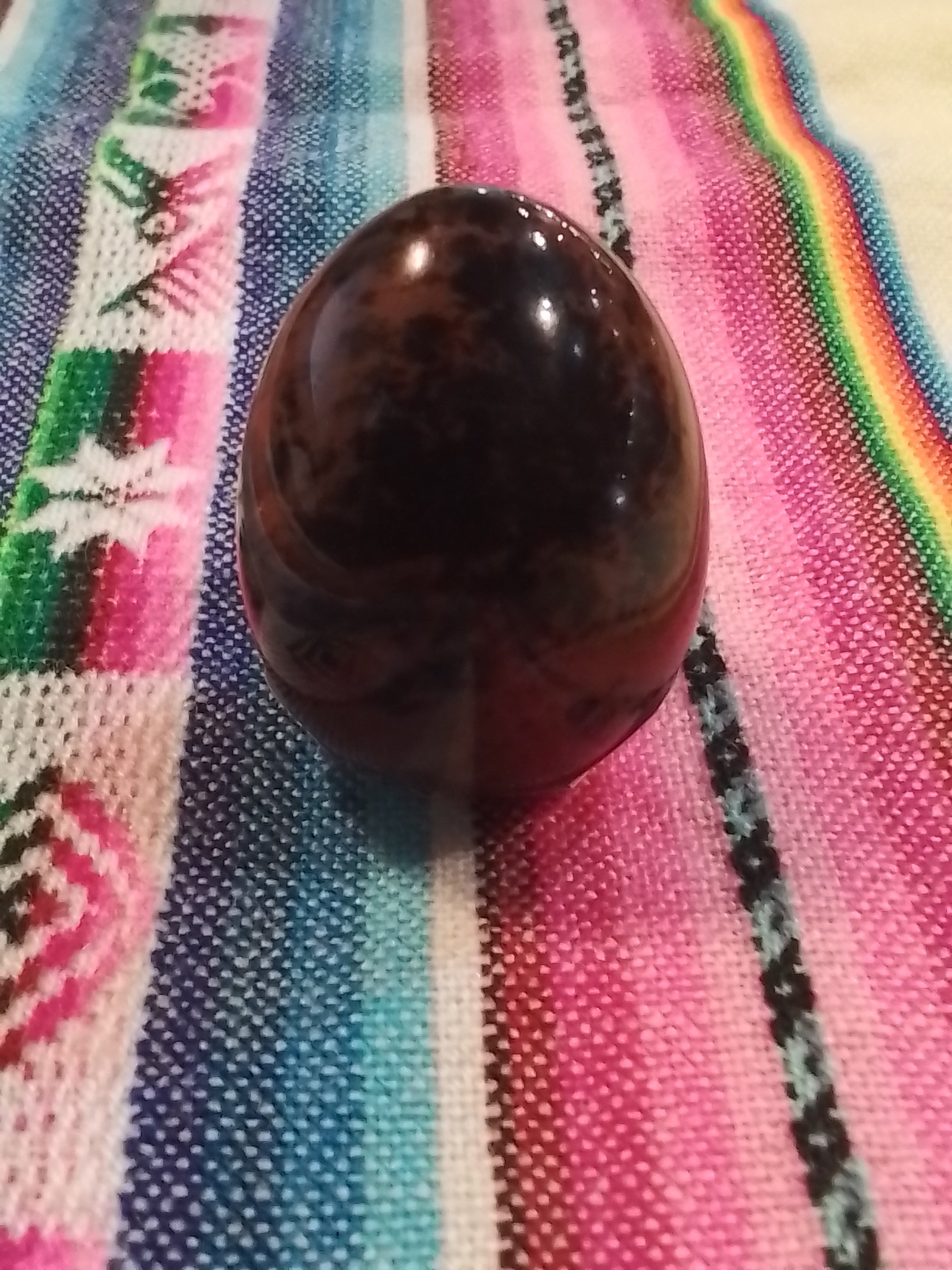 Mahogany Obsidian Egg