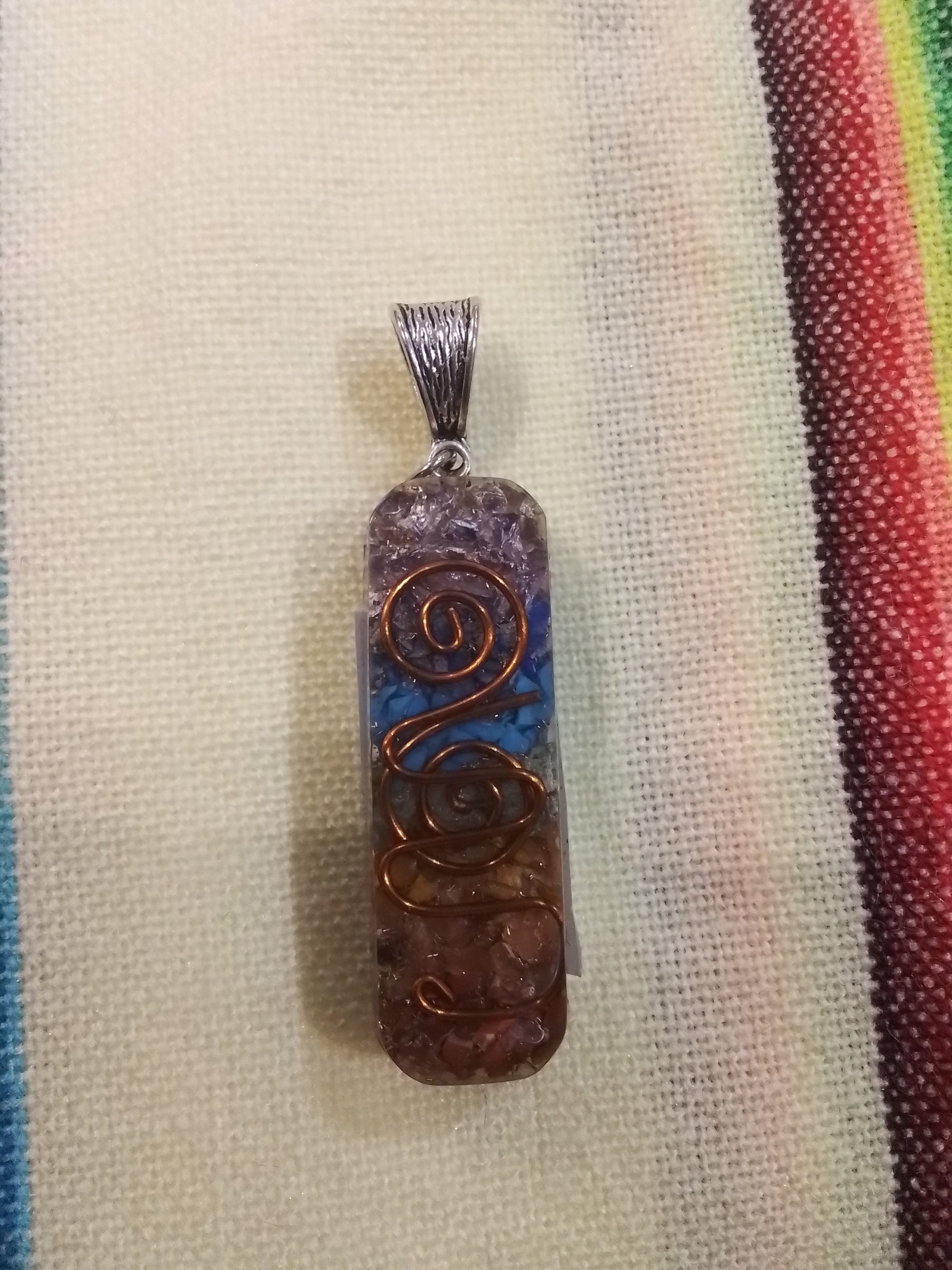 Orgonite Chakra Pendant