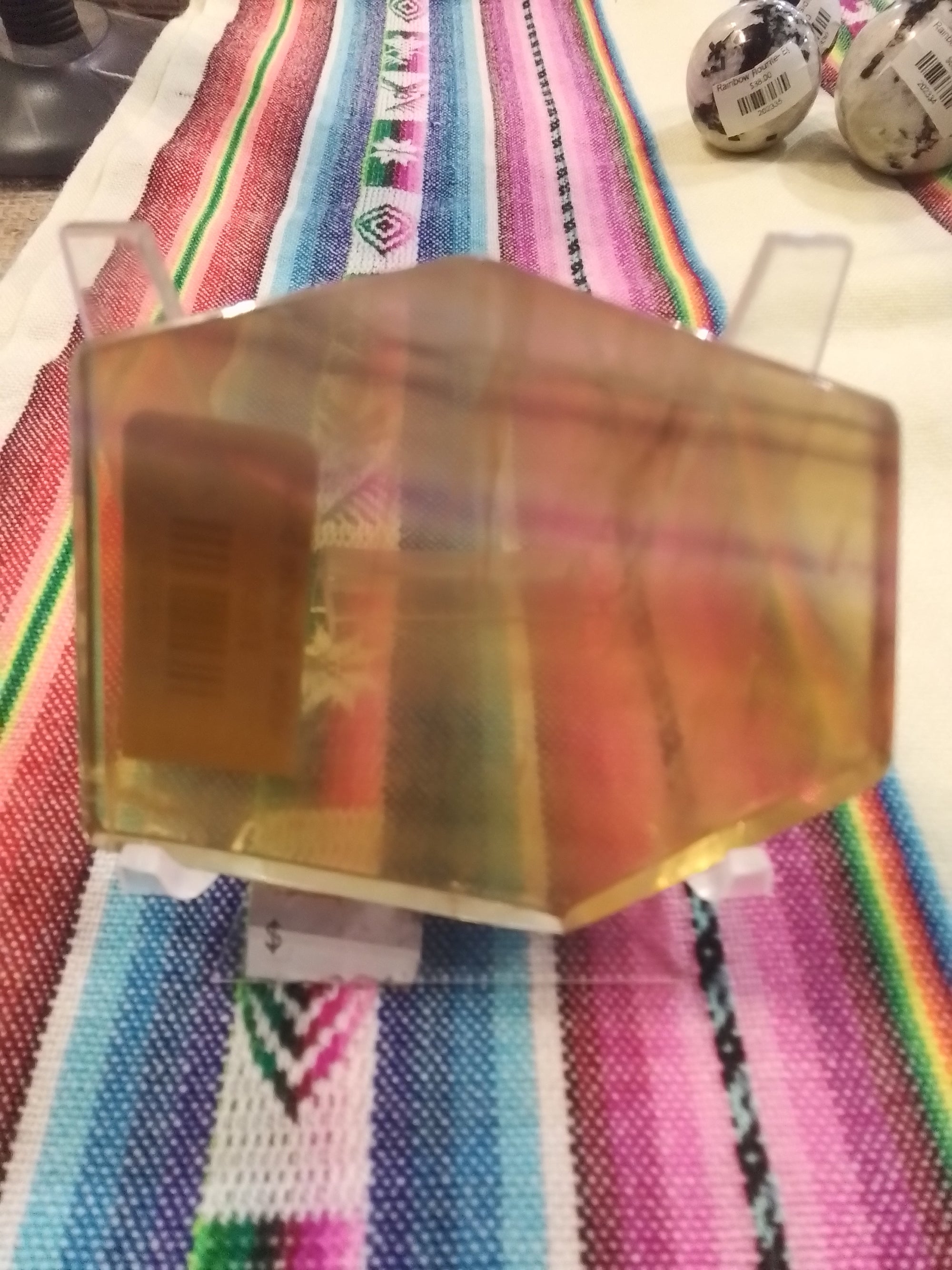 Yellow Fluorite Slice