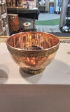 Copper Offering  Bowl - Chakra Symbols