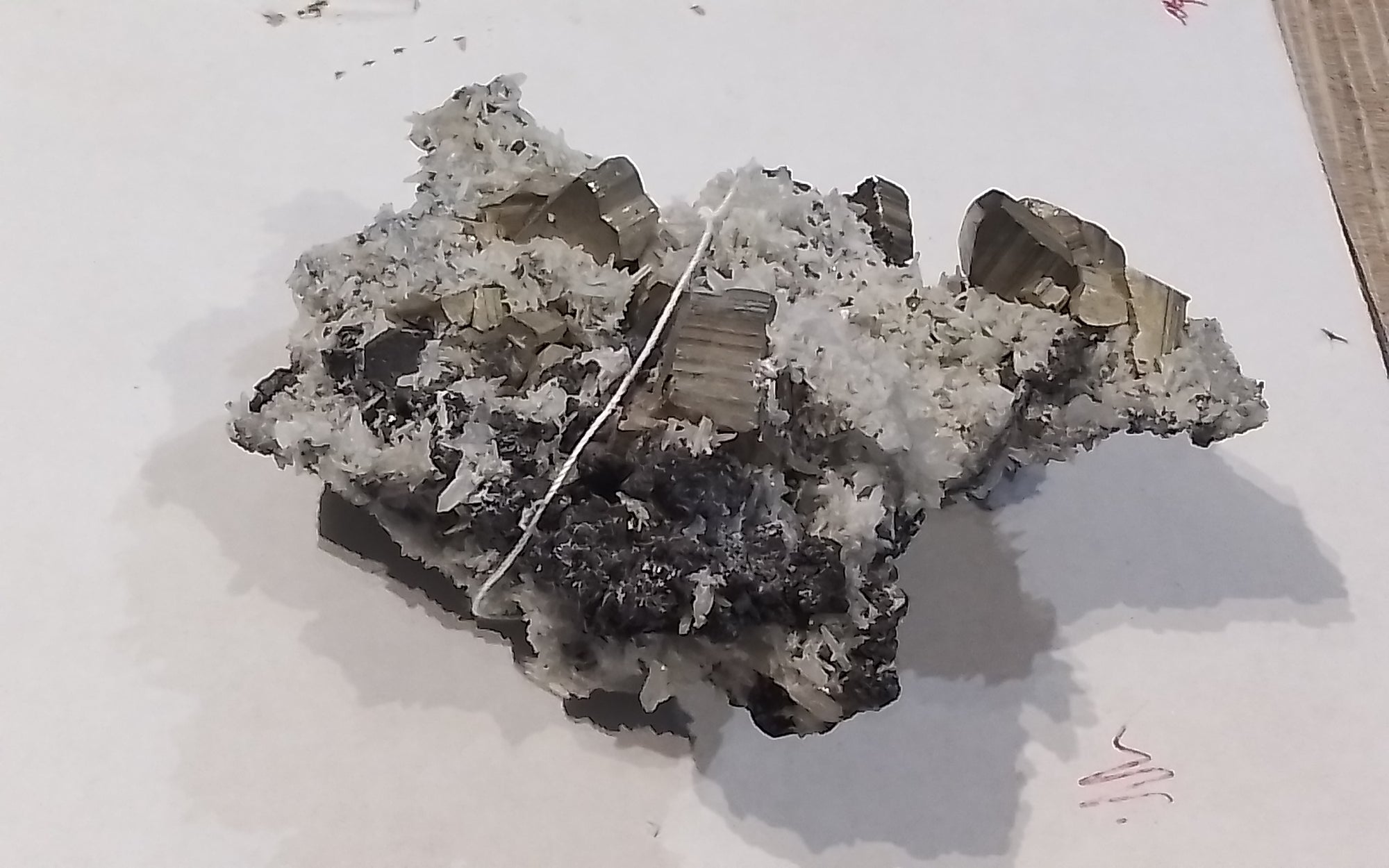 Pyrrhotite Quartz Sphalerite Calcite Galena Raw Cluster