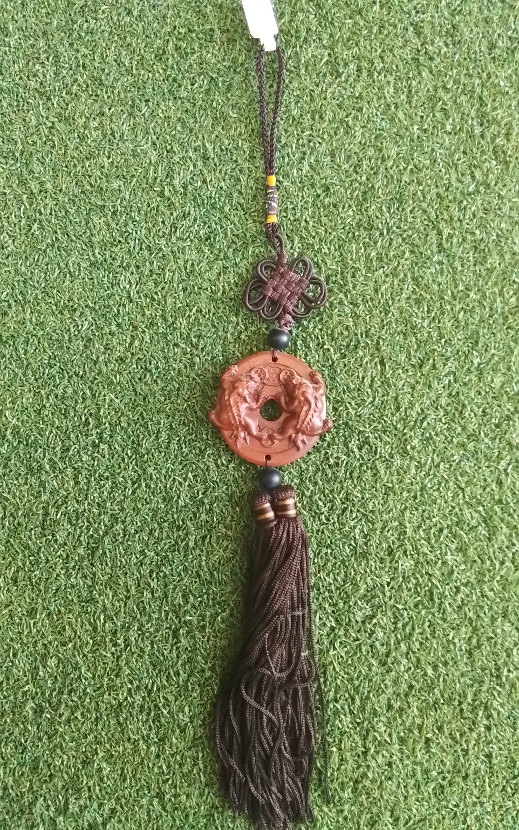 Mystic Lion Car Ornament Amulet