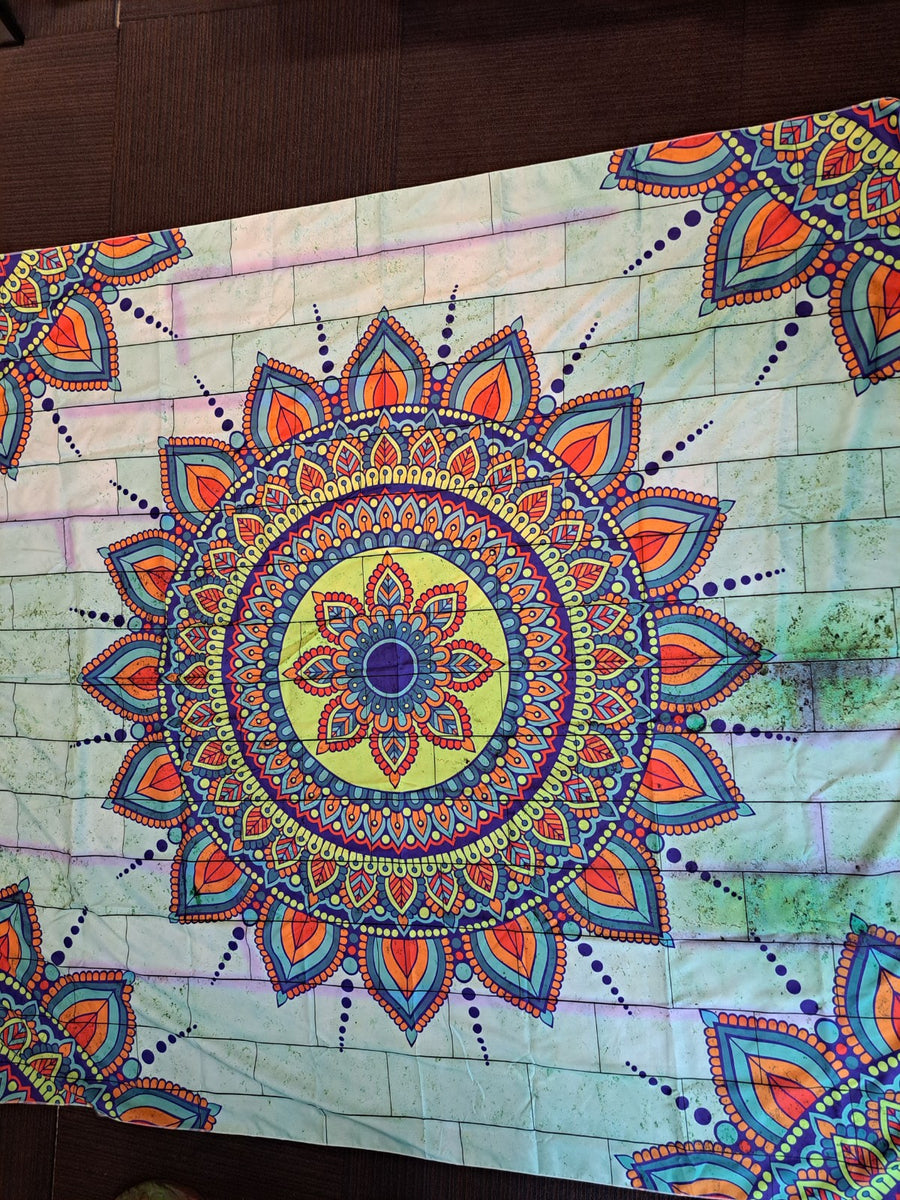 Mandala Tapestry Colourful