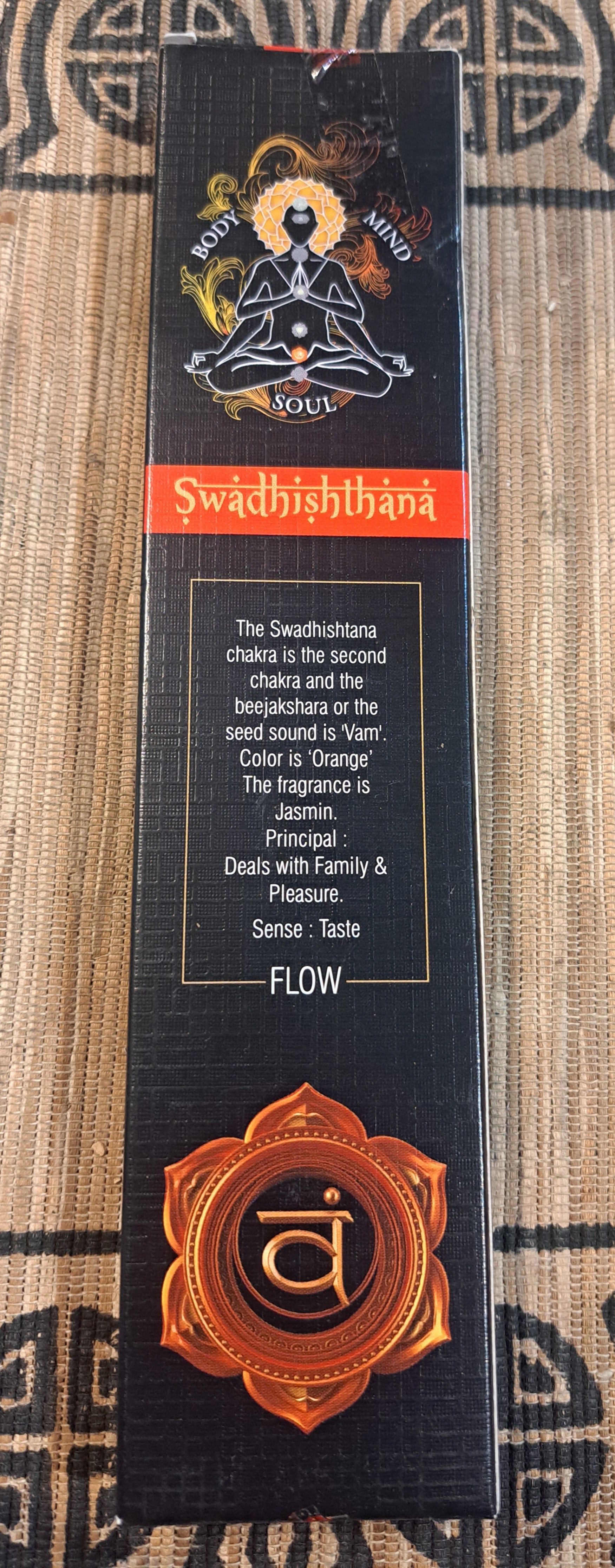 Sacral Chakra - Flow - Goloka Incense