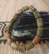 Unakite Barrel Bracelet