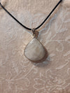 Moonstone Teardrop Pendant - Sterling Silver