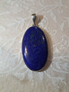 Lapis Lazuli Oval Pendant - Sterling Silver