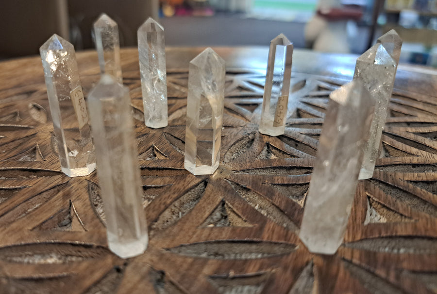 Clear Quartz Mini Tower